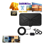 Antena De Televisão Digital 4k 1080p Para Hdtv Interior, Com