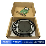 Antena Dell Wifi Wireless + Placa De Rede Dell Pci Express