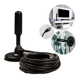 Antena Digital Amplificada Interna Hdtv 4k, Uhf/vhf
