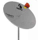 Antena Digital Chapa 1,50m C/ Lnbf Ku Simples Century