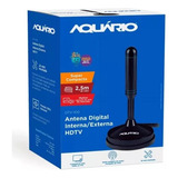 Antena Digital Dtv100 4 Em 1 Hdtv Vhf Uhf Fm Dtv-100 Aquario