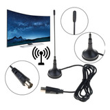 Antena Digital Fm Interna Uhf Vhf Base Magnetica Dvb-t
