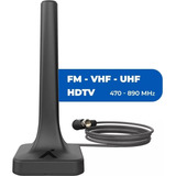 Antena Digital Interna 4k Hdtv + Amplificador Booster 26db