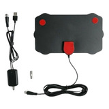 Antena Digital Interna 4k Sinal Forte 8000km Design Plano