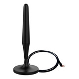 Antena Interna Amplificada Mxt Digital Analógico 25db Cabo5m