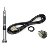  Antena Móvel Uhf 5/8 Onda Slim Bold Mola Base Whip Ap91001