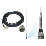 Antena Móvel Vhf 1/4 De Onda Com Mola Cabo - Ap4186