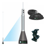 Antena Móvel Vhf 1/4 Evolution Suporte