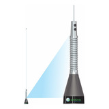 Antena Movel Vhf Steelbras 1/4 De Onda Evolution Com Mola