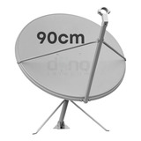 Antena Parabólica Digital Chapa 90cm Banda