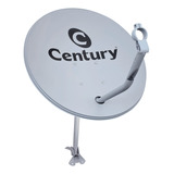 Antena Parabólica Ku 60cm Chapa Century + Lnb Ku Simples 