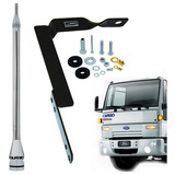 Antena Px 2,70m Maria Mole Alongador 60cm Suporte Ford Cargo