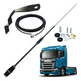 Antena Px Bobinada Black Argentina Cabo Parafusos Sup Scania
