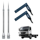 Antena Px Marinox 2,7m Alongador 60cm Suporte Mb Accelo