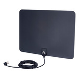 Antena Slim Digital 4k 5 Em 1 Tv Uhf Vhf Hd Fm 4k Super Fina