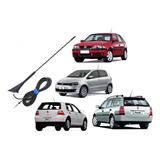 Antena Teto Gol G3 G4 G5 Golf Polo Santana Saveiro C/ Cabo