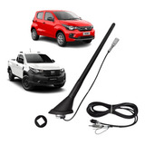 Antena Teto Traseira Olimpus Fiat Nova Strada E Mobi + Cabo