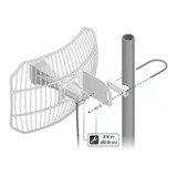 Antena Ubiquiti Airgrid M5 Agm5-11x14 23 Dbi + Fonte Poe 24v