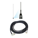 Antena Veicular Vhf 1/4 De Onda -cabo 5m  Base Vareta Ap0186