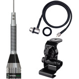 Antena Vhf 1/4 Mola Cabo Mini Motorola 5,5m Porta Malas Capô