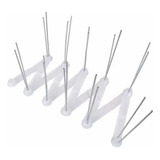 Anti Pombos Espiculas Metal Metro Kit 60 Metros + Silicone