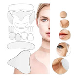 Anti Rugas Adesivo De Silicone Facial/pescoço/testa/18peças