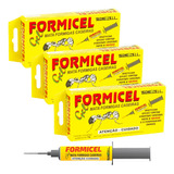 Anti-formiga Formicel Gel 10g Kit 3 Elimina Formiga Caseiras