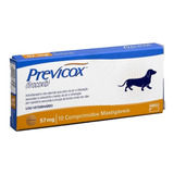 Anti-inflamatório Previcox 57mg - 10 Comp.