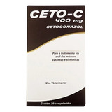 Antifúngico Cepav Ceto-c De 400mg Com