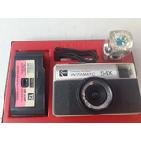 Antiga Câmera Fotográfica Kodak Instamatic 54x Na Case