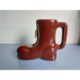 Antiga Caneca De Chopp Estilo Bota Dos Fuzileiros Navais