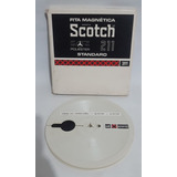 Antiga Fita De Gravador Rolo Scotch 3m 211 Anos 70/80 P3