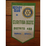 Antiga Flâmula Rotary Curitiba Oeste - F0260
