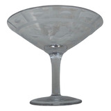 Antiga Fruteira Cristal Francês Lapidado A Mão 13cm Alt