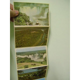 Antiga Lembrança Cataratas Do Rio Iguaçu Cartela 11 Fotos