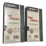 Antigas Fitas Vhs Lacradas Virgem Emtec New Century