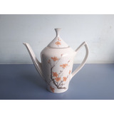 Antigo Bule De Café Em Porcelana Pozzani Década De 50