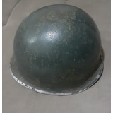 Antigo Capacete Modelo M1, 20 Guerra Mundial Ultilizado Fab