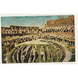 Antigo Cartão Postal - Italia - Roma - Colisseo