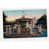 Antigo Cartão Postal - Italia - Roma - Fontana Di Gigli