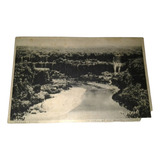 Antigo Cartão Postal Parana Um Canal Do Rio Iguaçu 1955