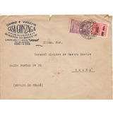 Antigo Ceará Envelope 1931 Para Alcides De Castro Santos