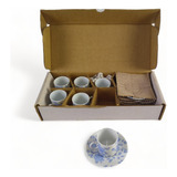 Antigo Cj 6 Xicaras Para Cafe Porcelana Renner 21168 Rrdeco