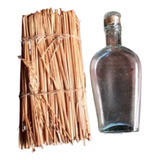 Antigo Frasco Perfumeiro Embalagem Original De Palha Anos 20