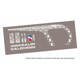 Antigo Grafismo Caloi Barra Forte Xl7 1987 Branco