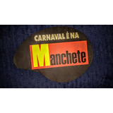 Antigo Leque Abanador De Carnaval Da Rede Manchete Anos 80