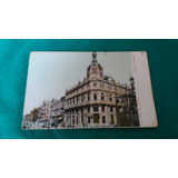 Antigo Postal Do Rio De Janeiro Av. Central Casa Staffa