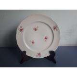 Antigo Prato De Parede Em Porcelana Real Década De 60