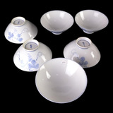 Antigo Raro Cj De 6 Bows Em Porcelana Japonesa 20704 Rrdeco