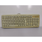 Antigo Teclado Mtek Ps2 Mini Din Retro Pc Computador